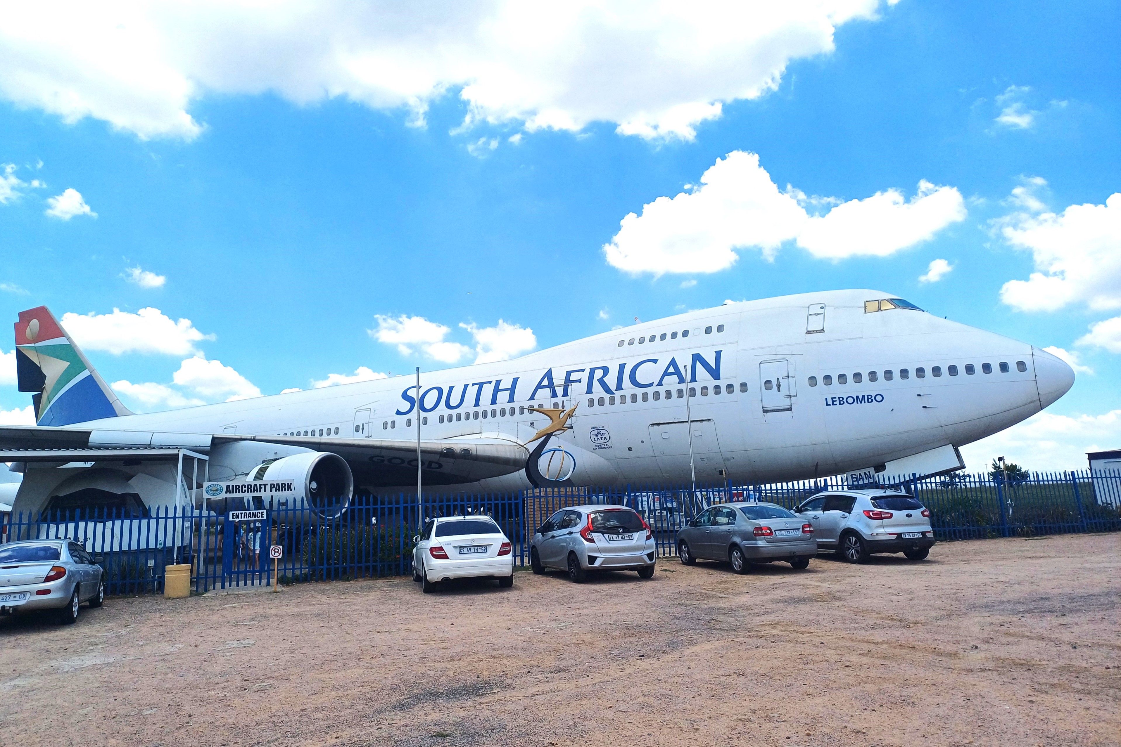 South African Airways Boeing 747-400 at SAA Museum