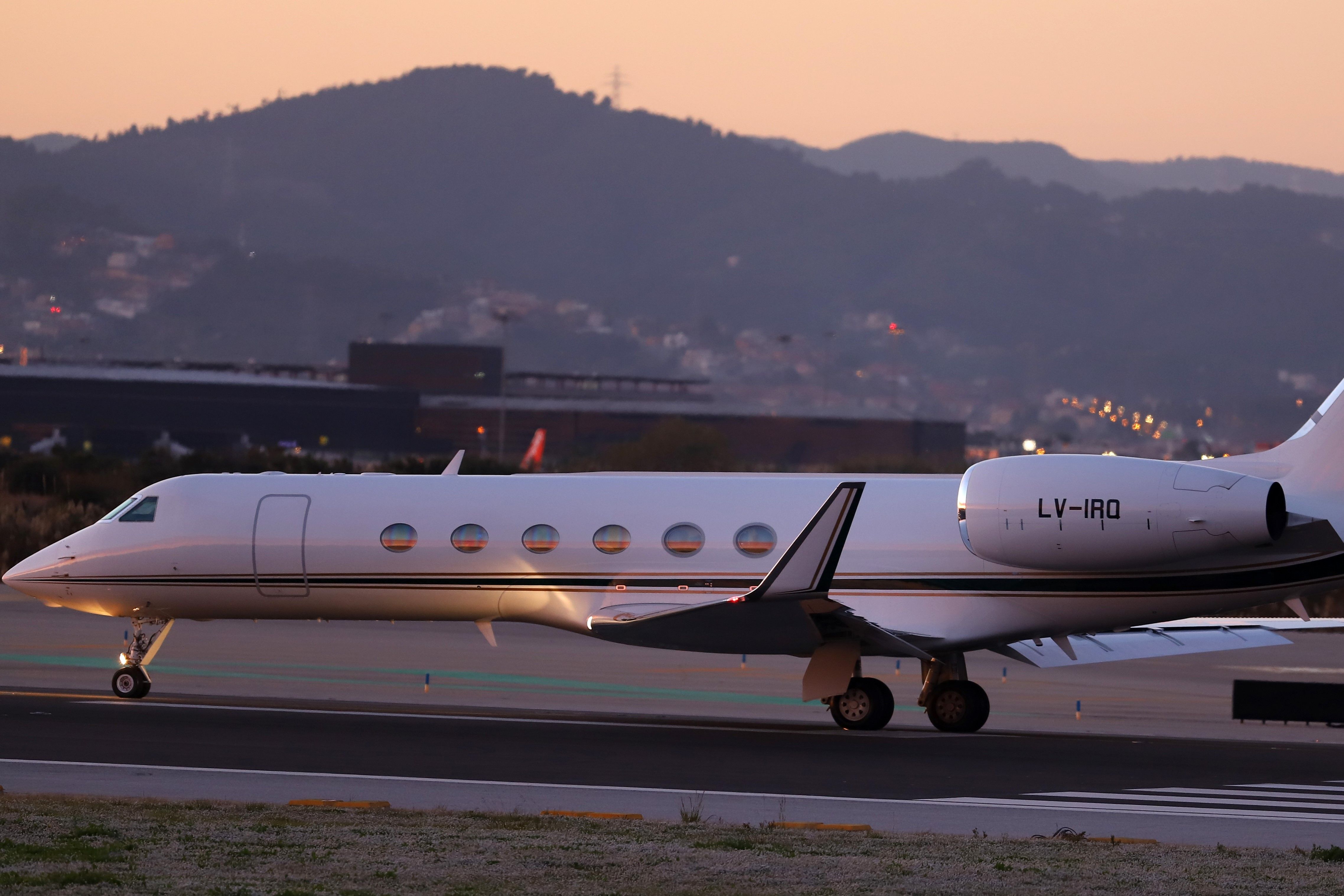 Lionel Messi Gulfstream V