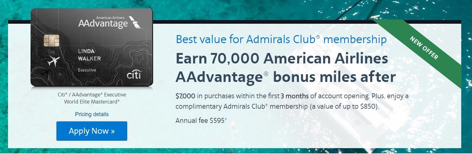 American Airlines credit card