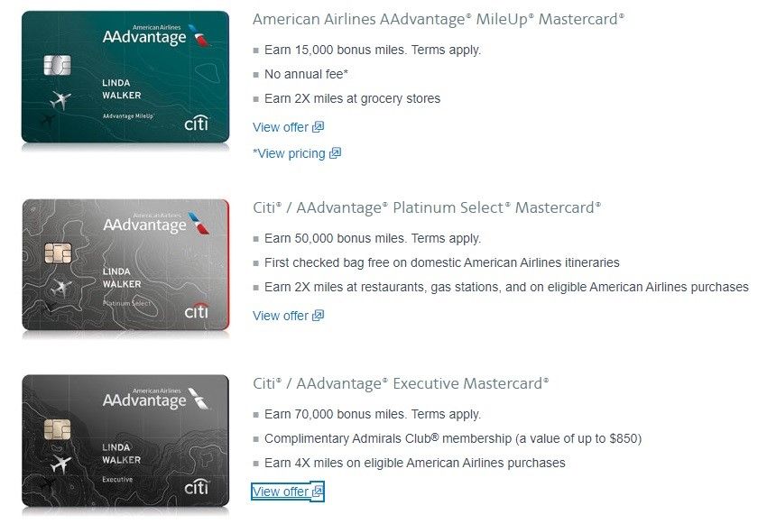 Aadvantage card free checked bag online