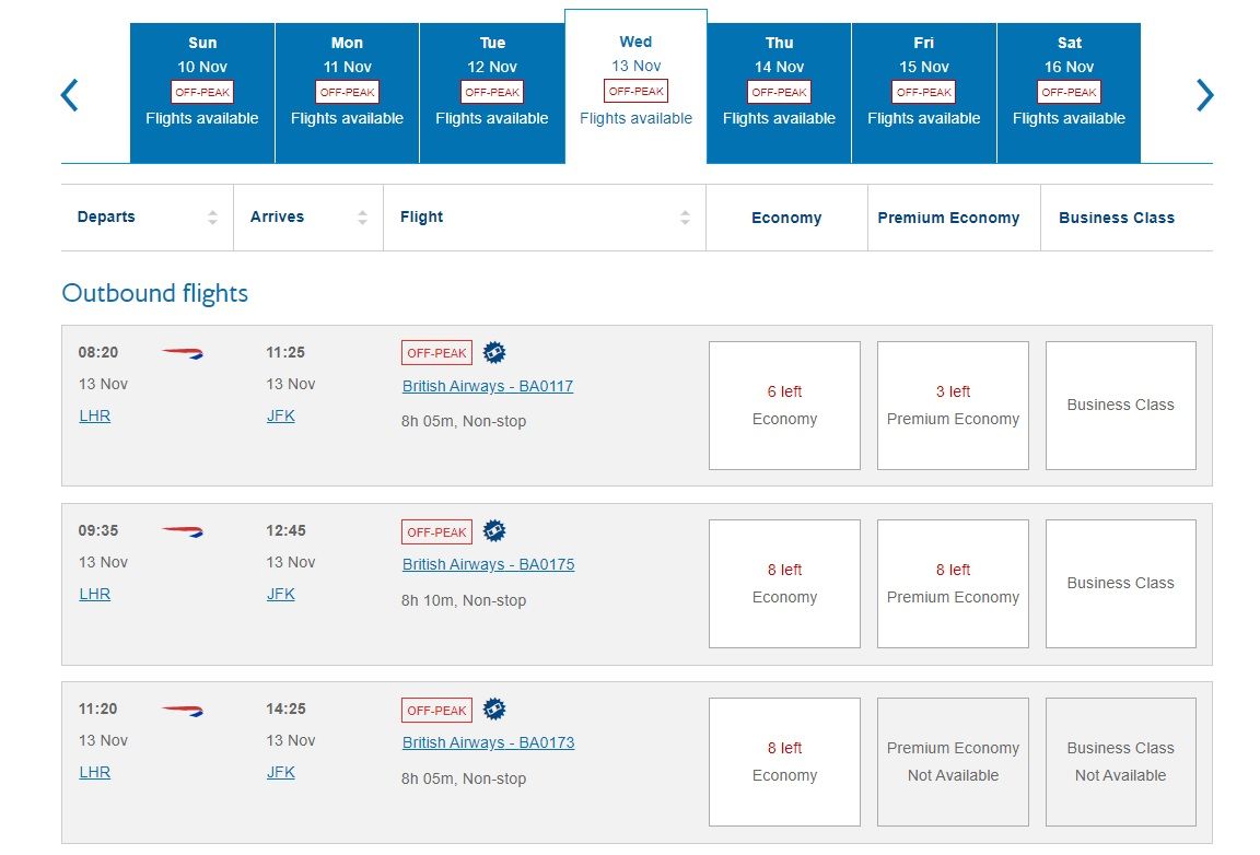 How To Upgrade To British Airways Business Class For Your Next Flight