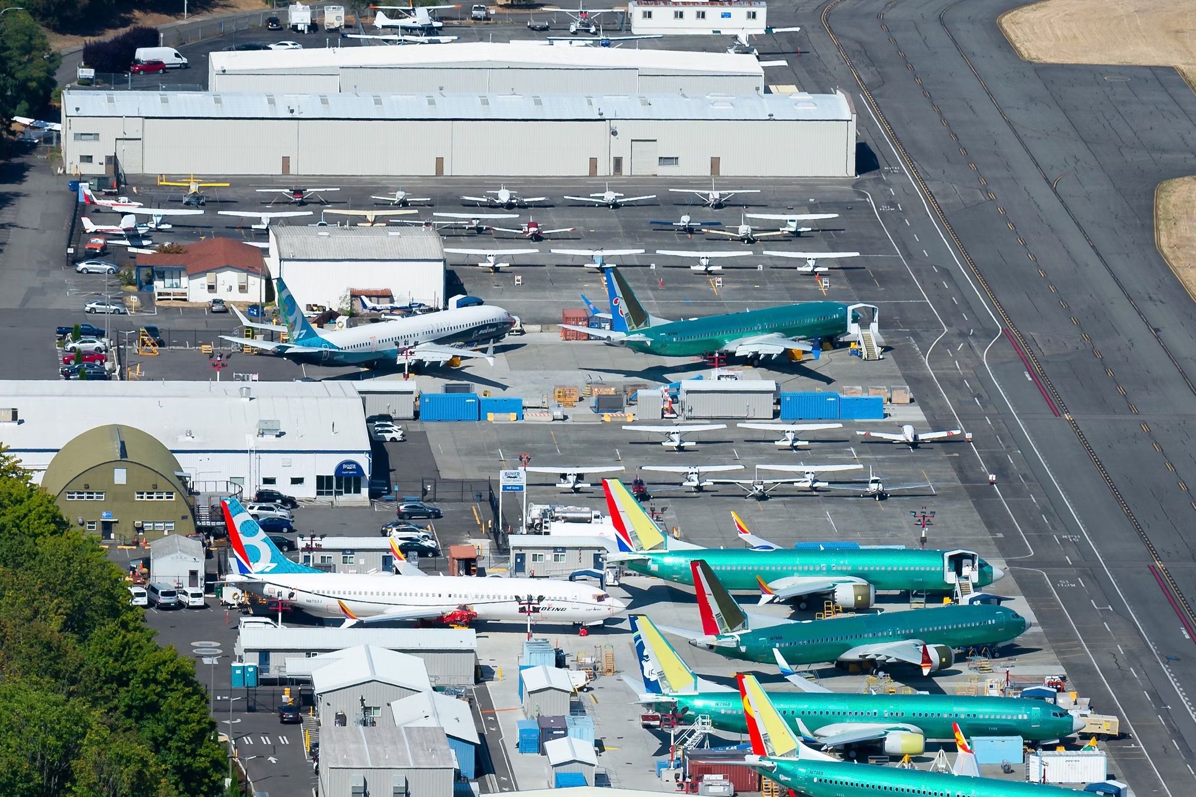 Boeing 737 MAX Assembly Line-1