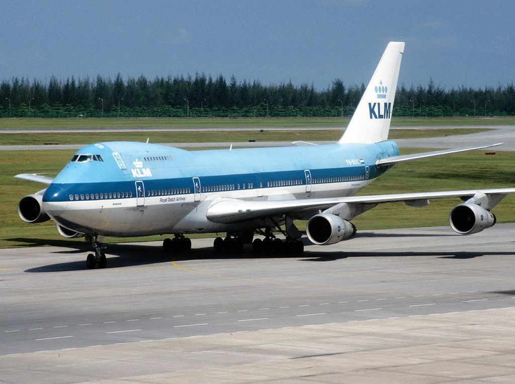 America West Airlines ex-KLM Boeing 747