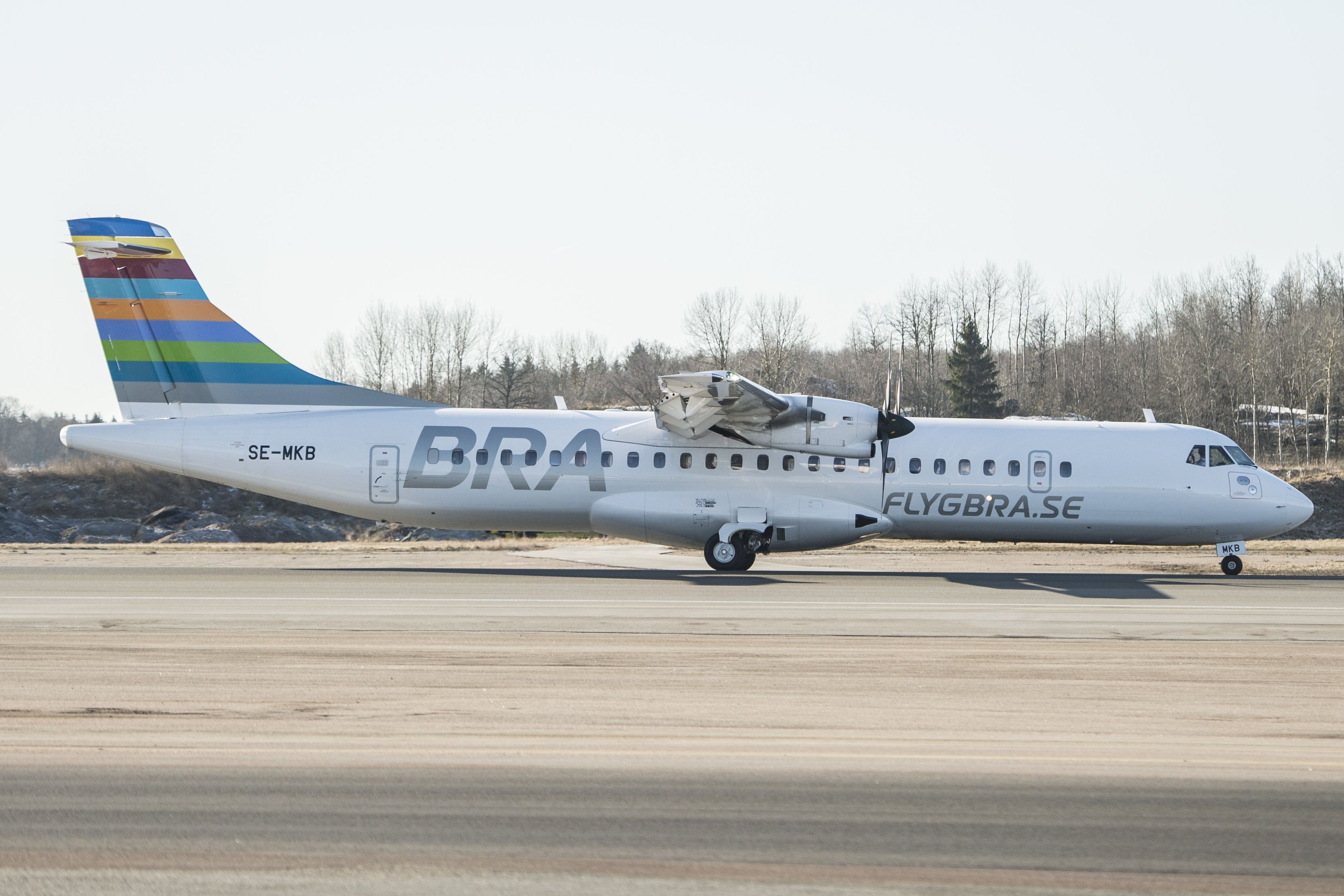 Braathens Regional Airlines ATR 72 taxiing