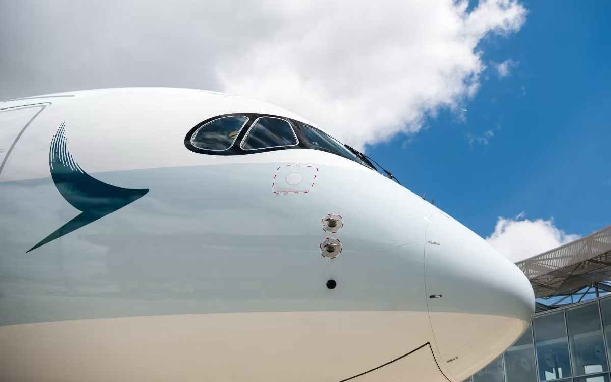 Cathay Pacific Airbus A350-1000 Nose