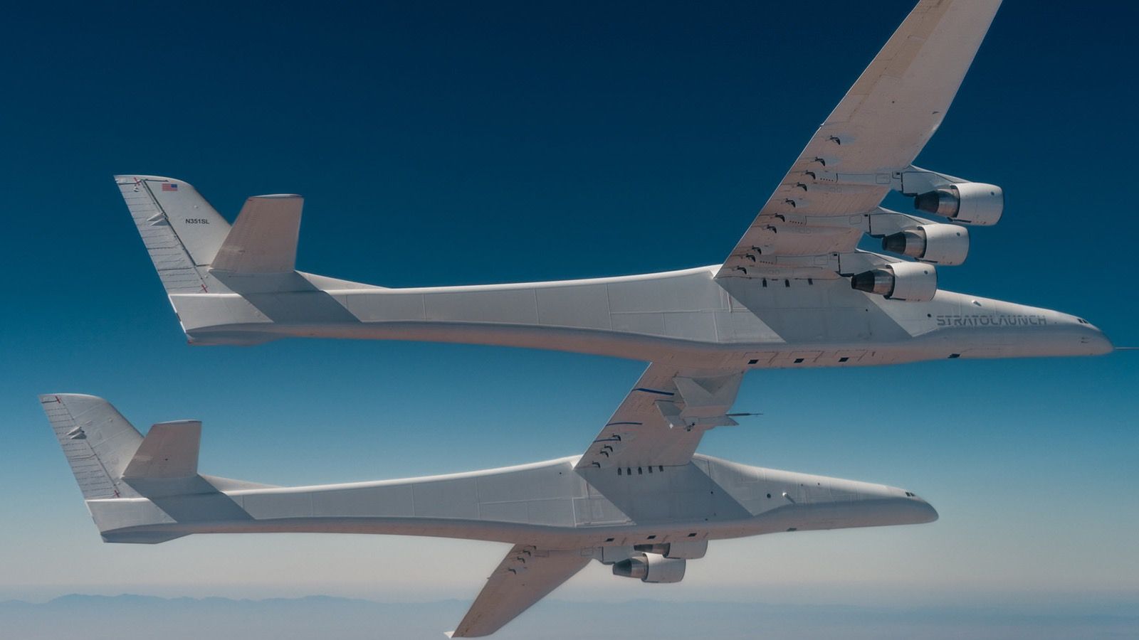 Stratolaunch completa la segunda prueba de transporte cautivo con el ...