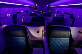 Delta Air Lines Airbus A330neo interior business class