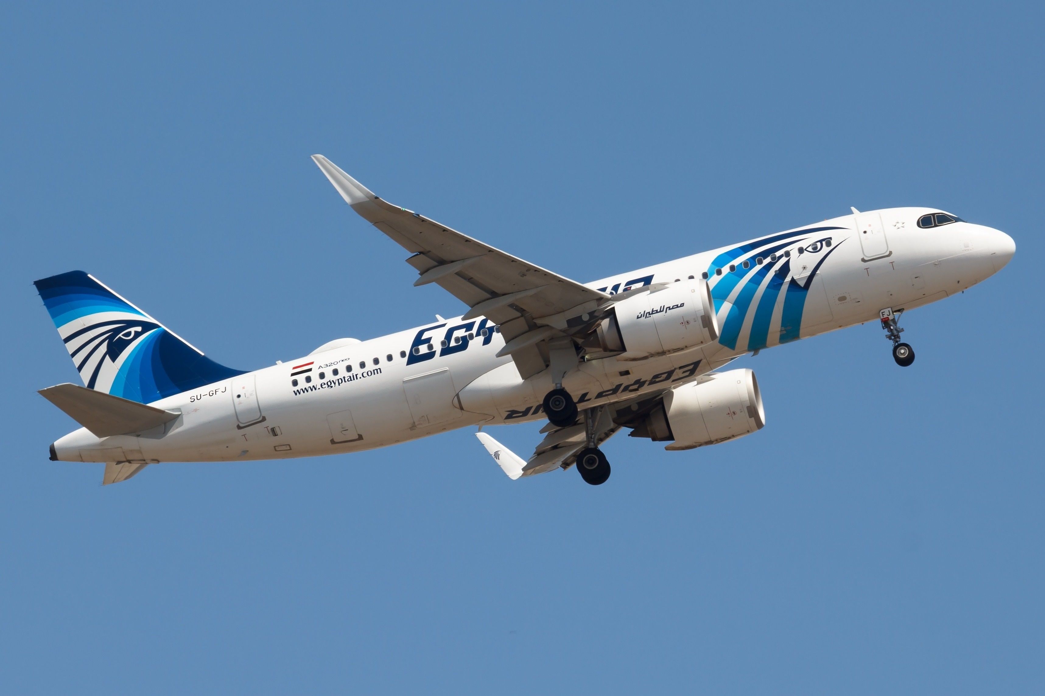 EgyptAir A320neo 3.2 taking off shutterstock_2367117021-1