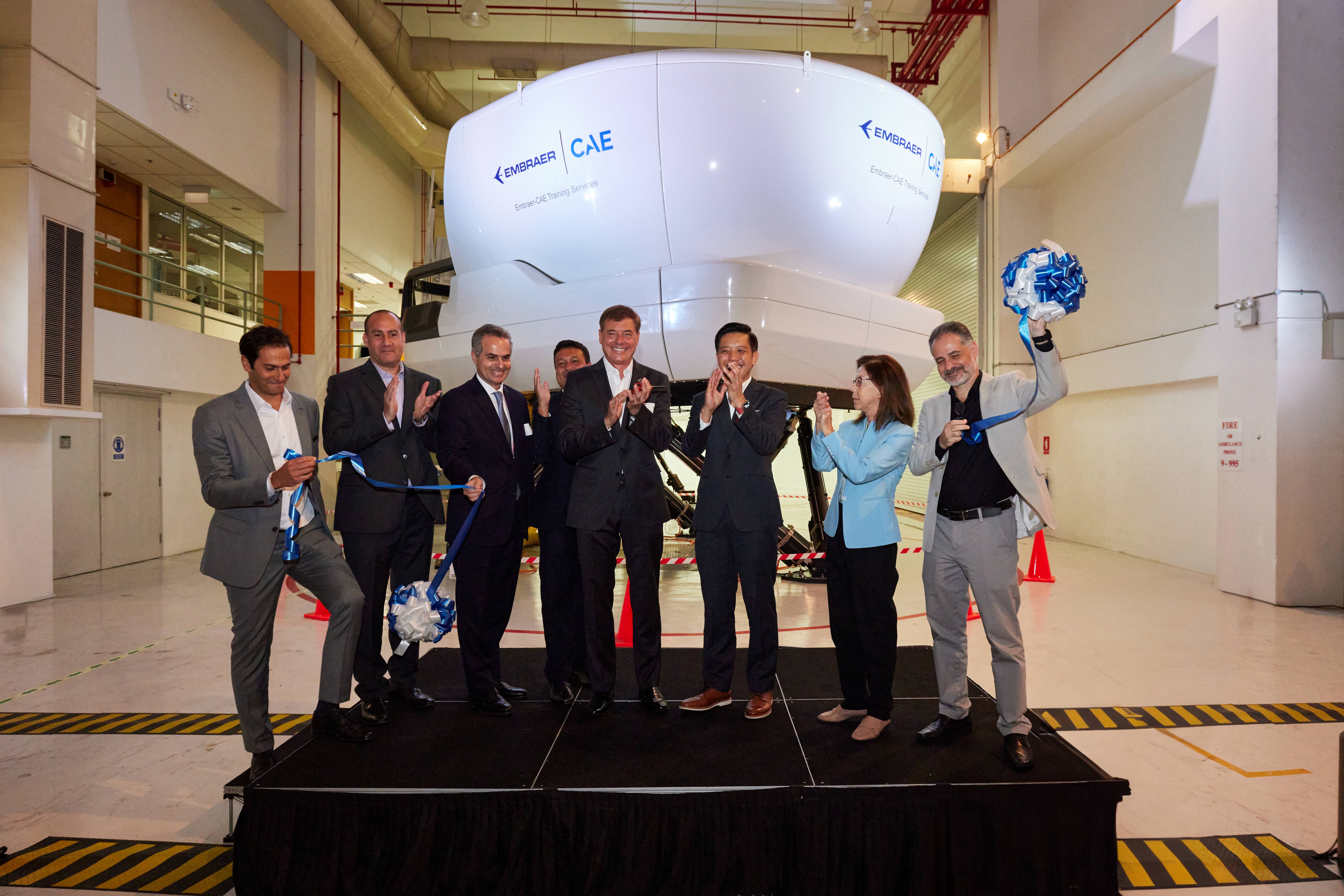 Embraer And CAE Launch APAC's First E-Jets E2 Full Flight Simulator