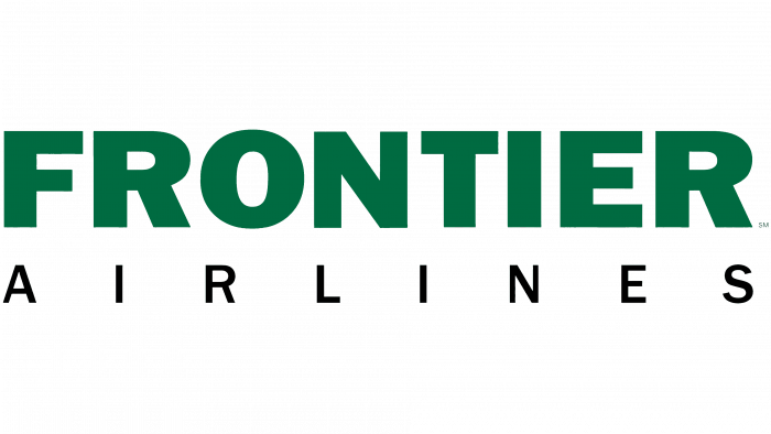 An old Frontier Airlines Logo.
