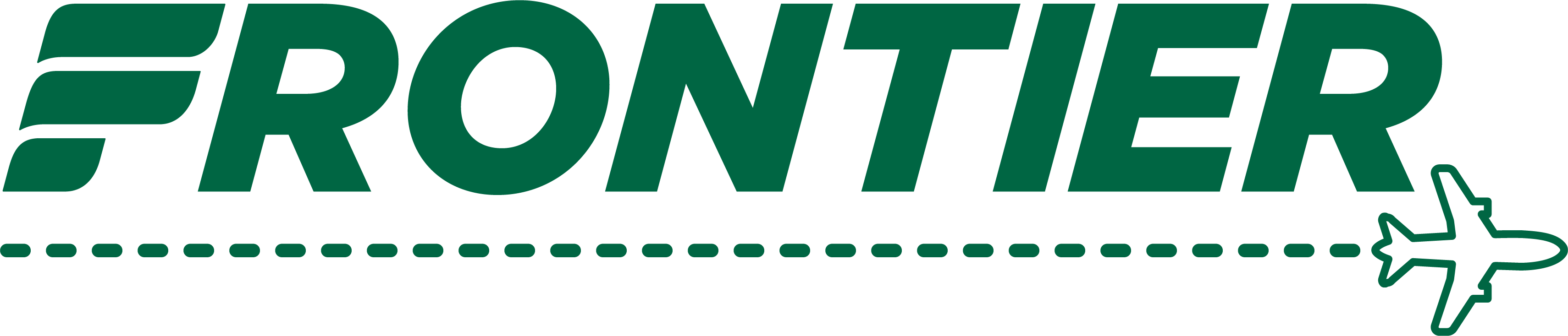 The Frontier Airlines logo.