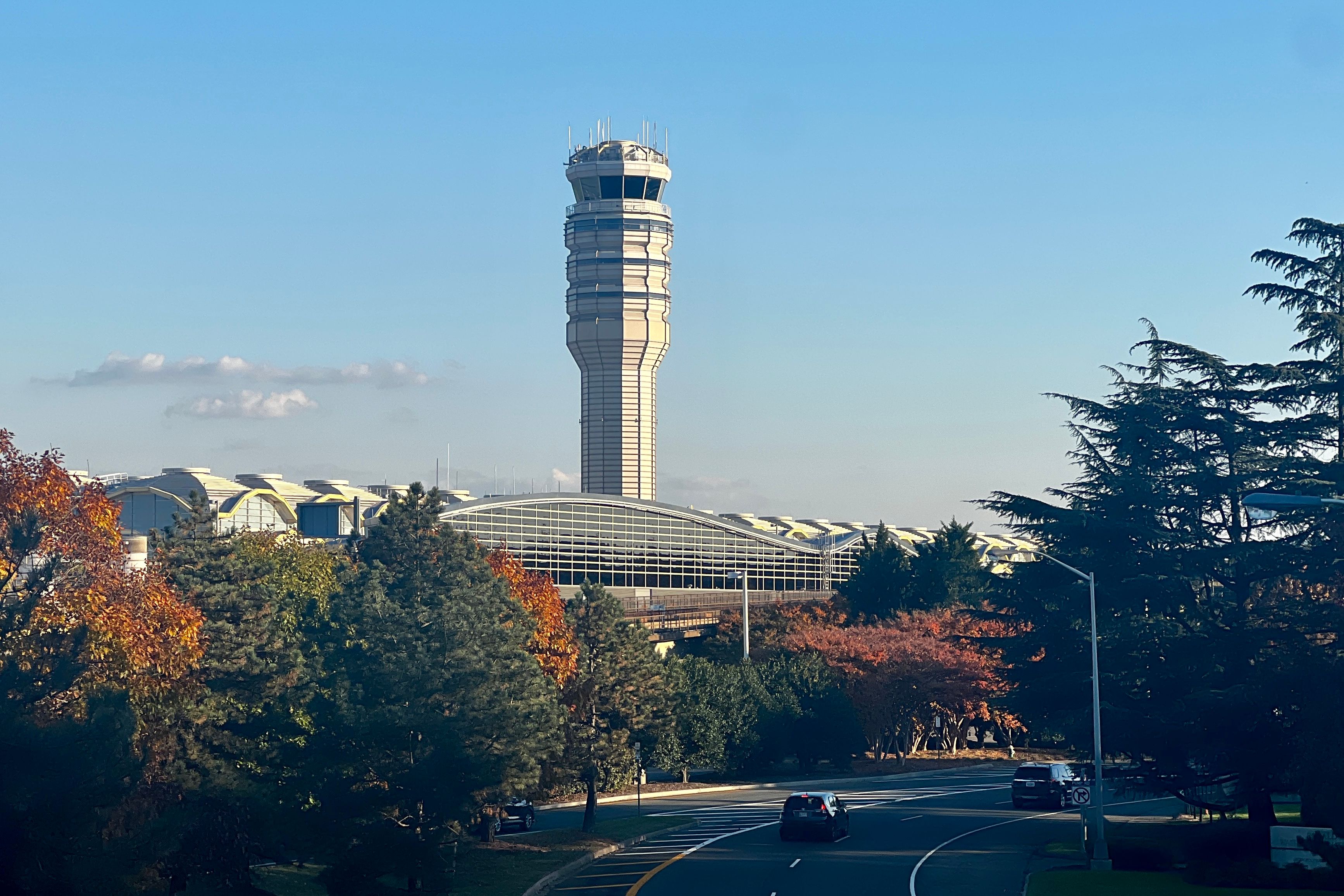 Ronald Reagan Washington National Airport (DCA) in the autumn