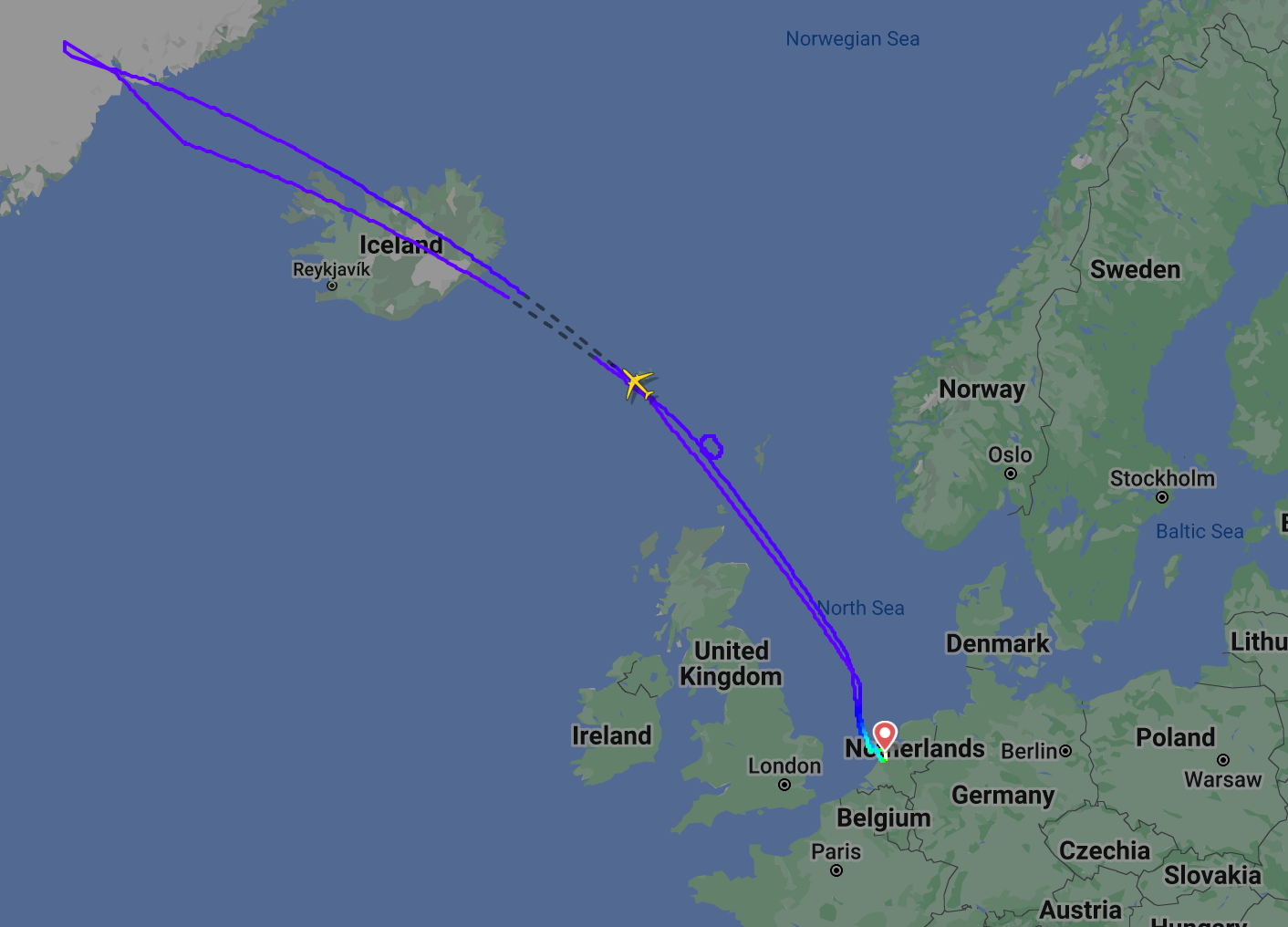 KL601 Divert AMS 12 ?????? 2024 ?.