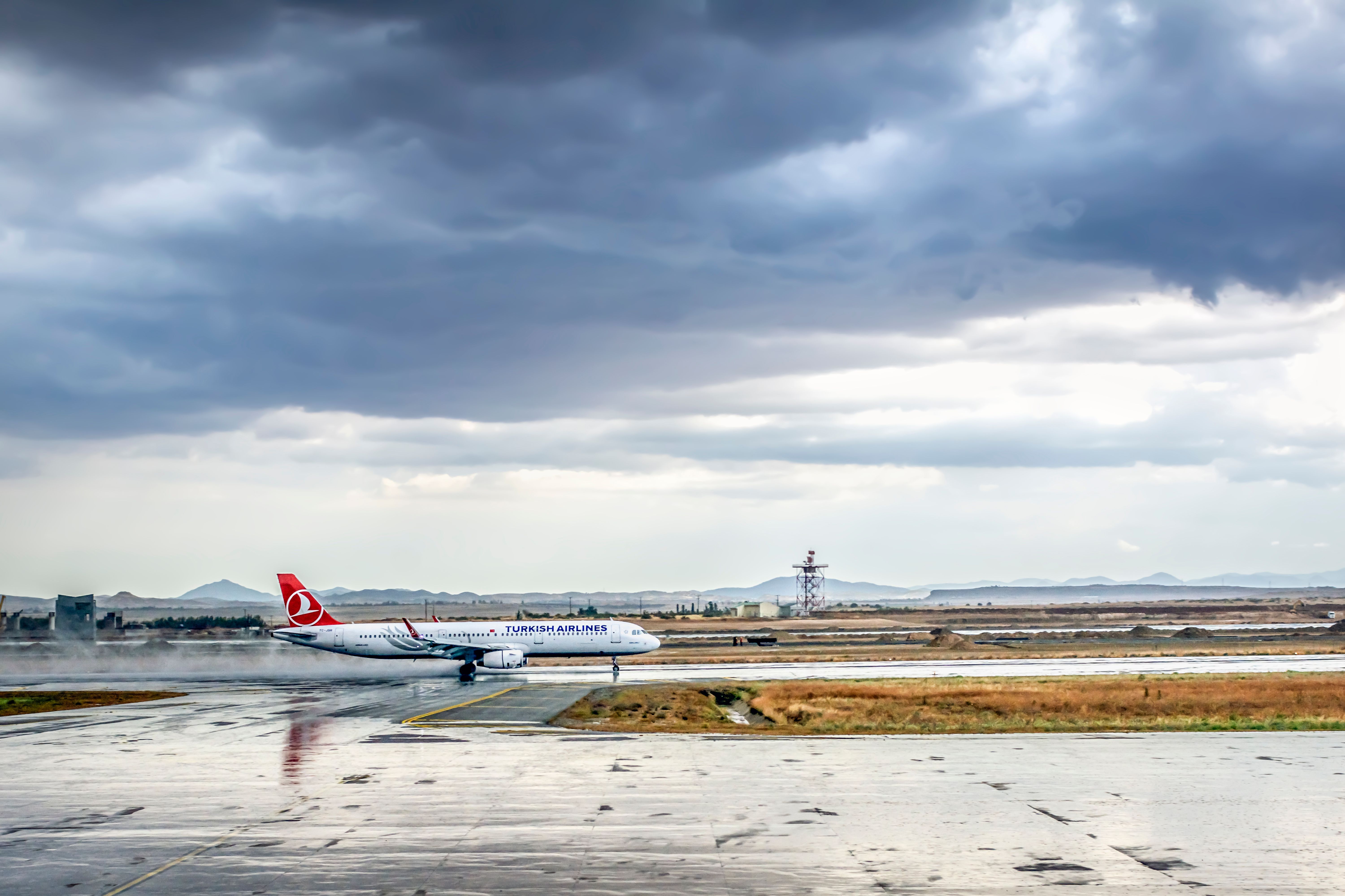 Turkish Airlines Airbus A321 at Ercan Airport