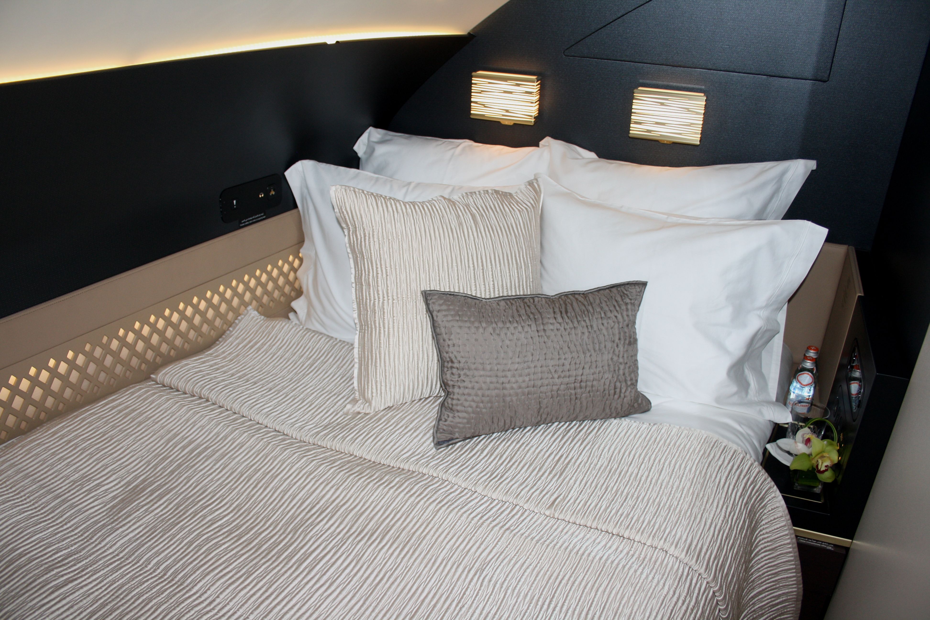 Etihad's Residence bedroom