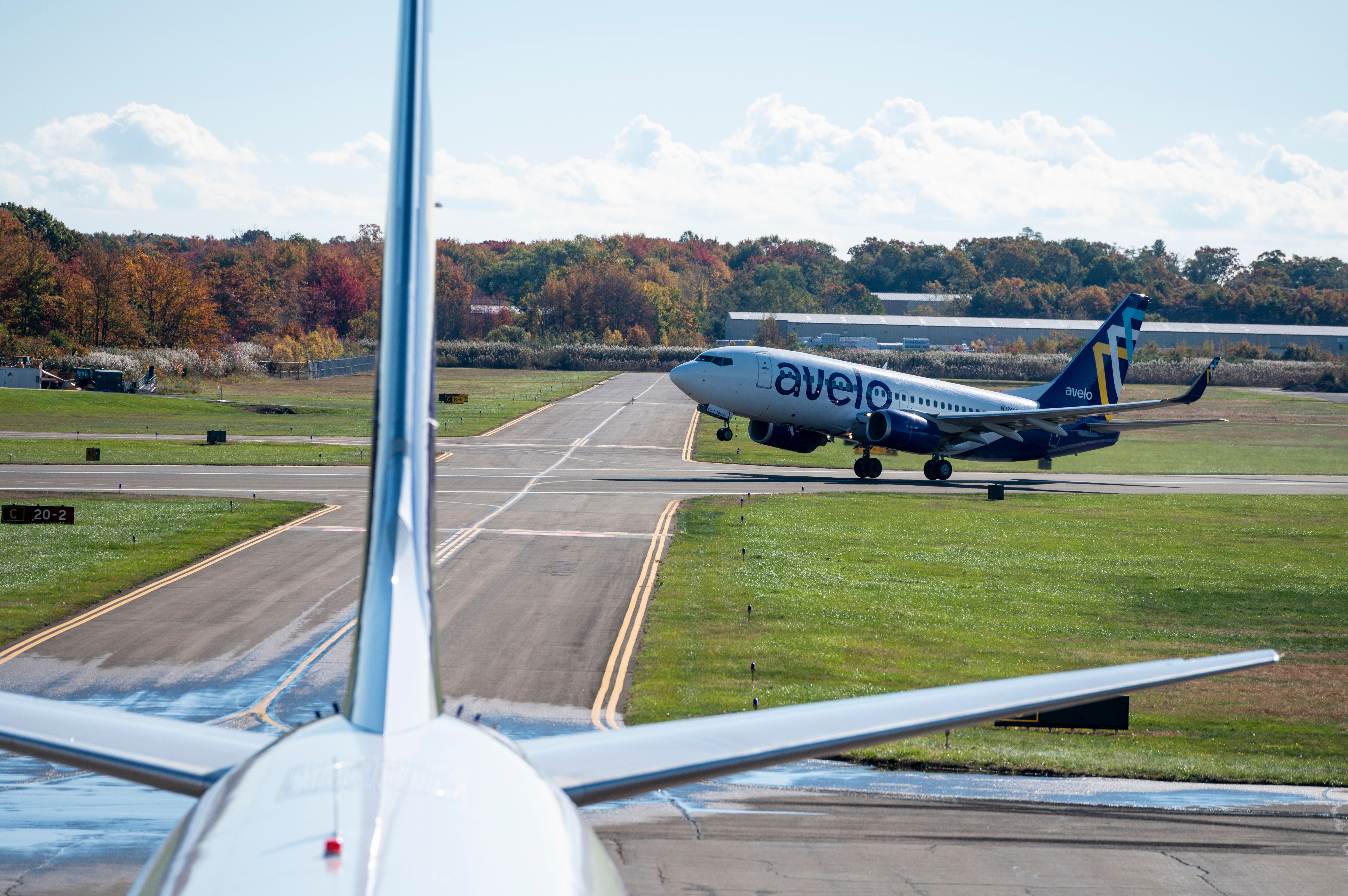 Avelo Airlines Plane Taking Off