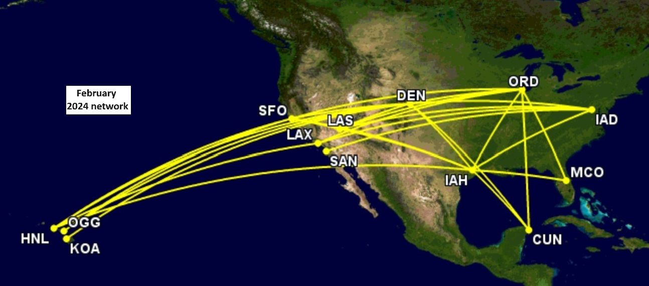 UA non-ER 777-200 network February 2024-2