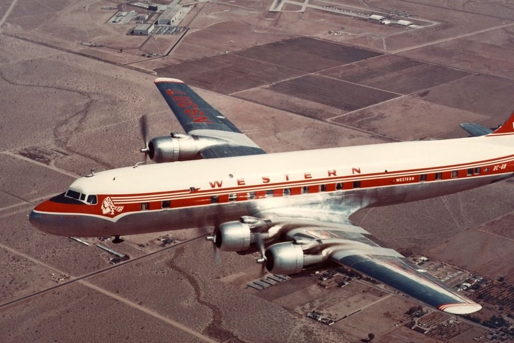 Western Airlines DC-6