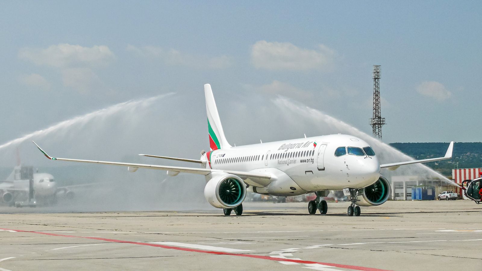 4th Airbus A220 300 Delivered To Bulgaria Air