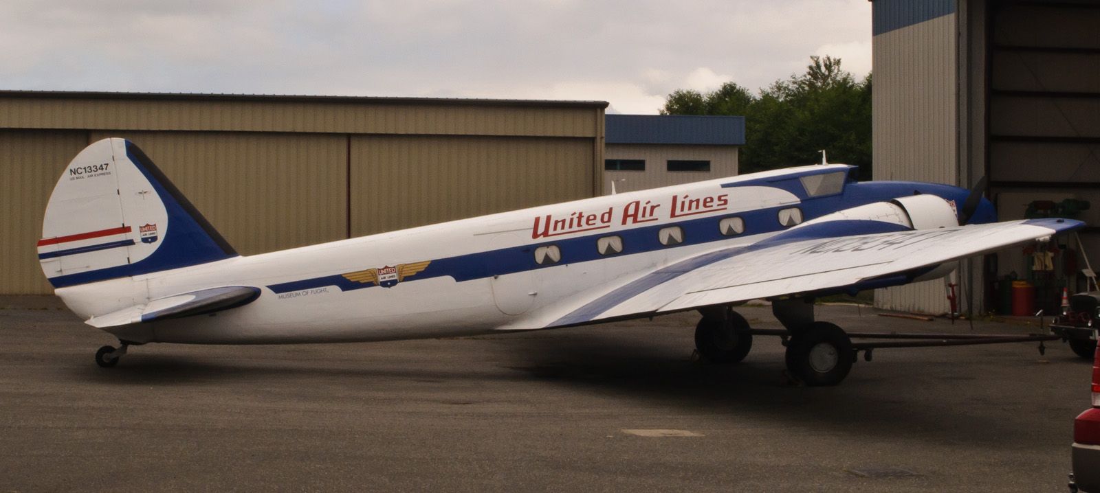 United Boeing 247