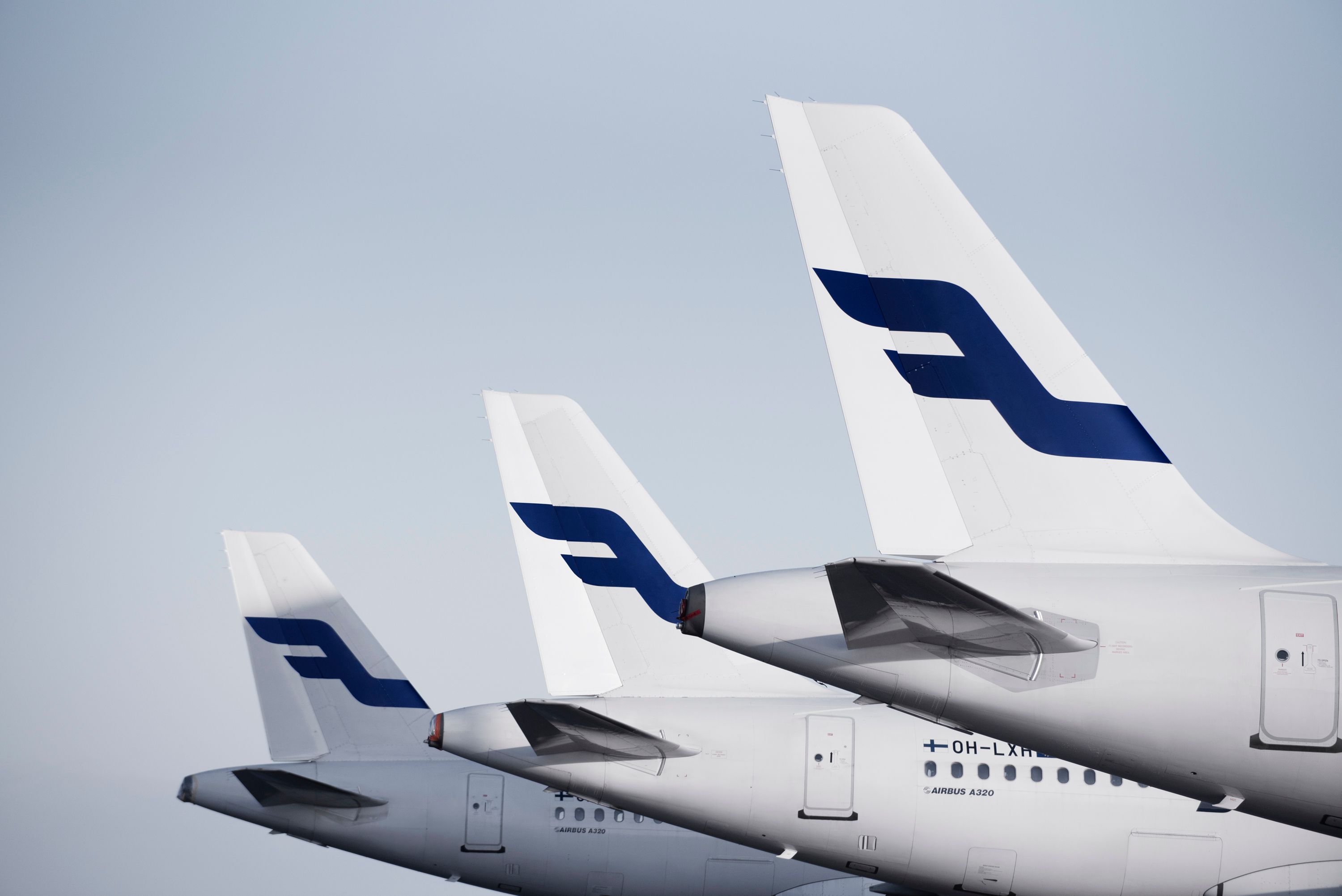 Three Finnair Tails