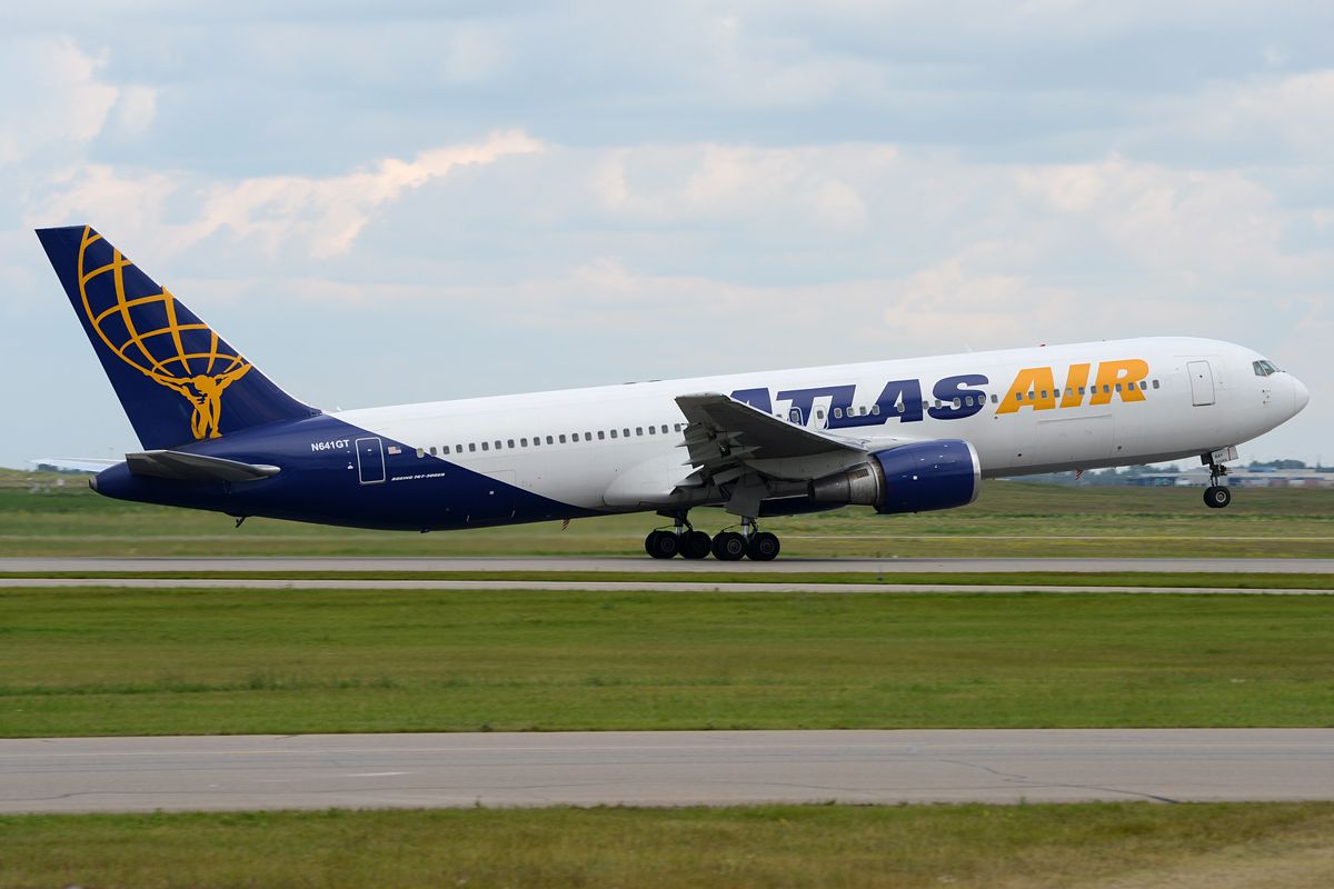 Atlas Air Boeing 767 Passenger transport.