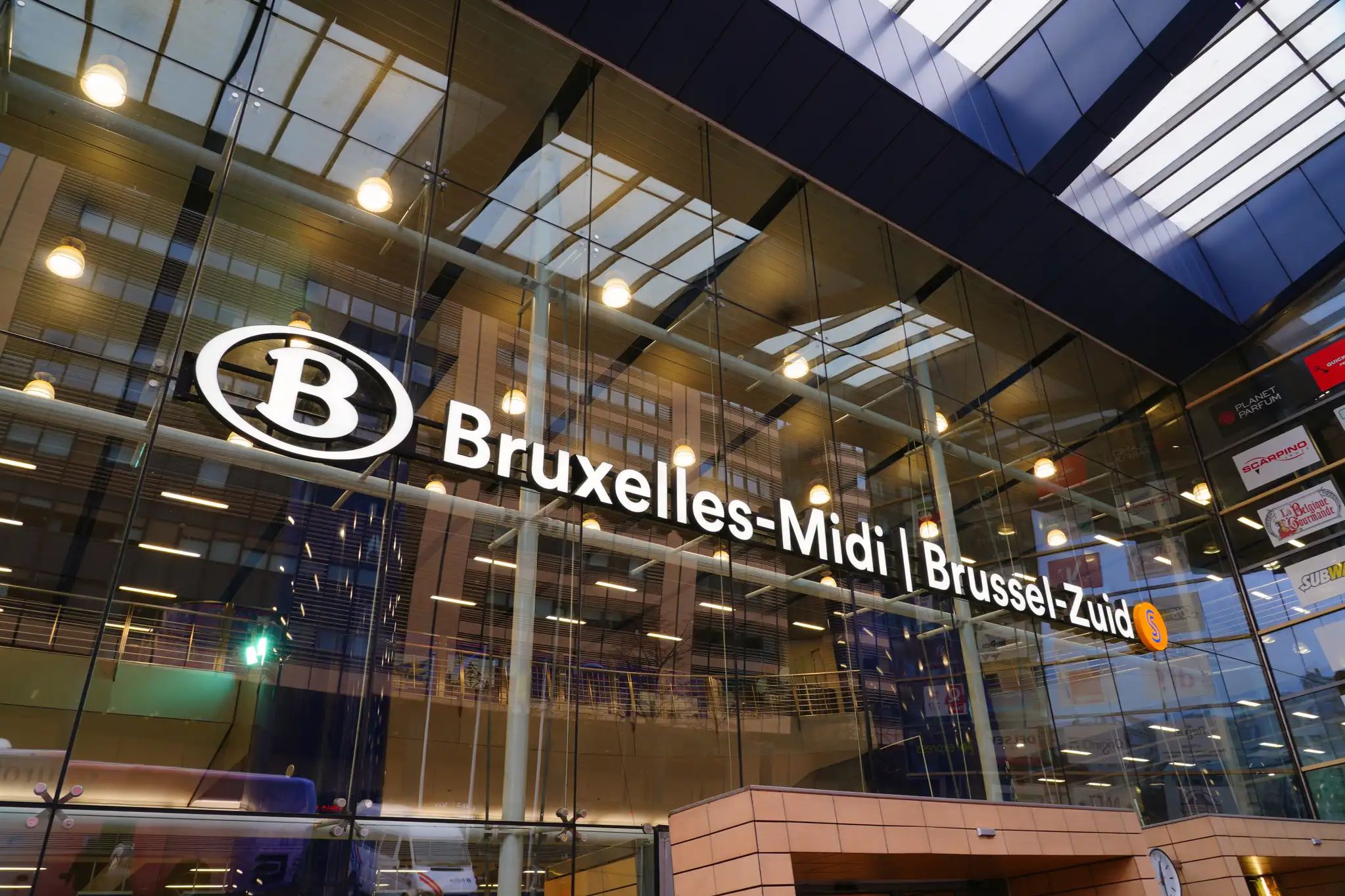 Brussels Train Station (Bruxelles-Midi) 