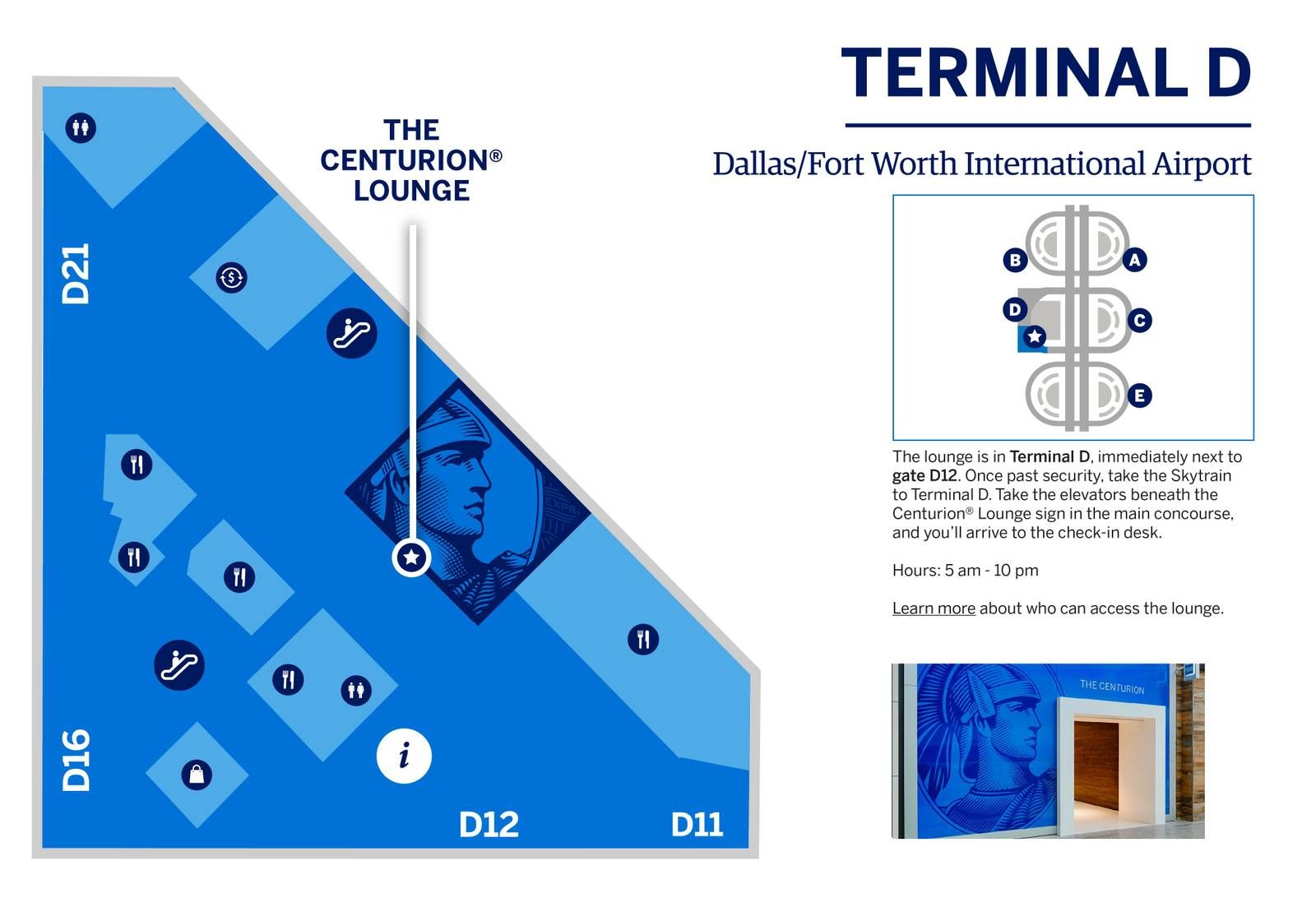 All The Lounges At Dallas Fort - Centurion Dfw 