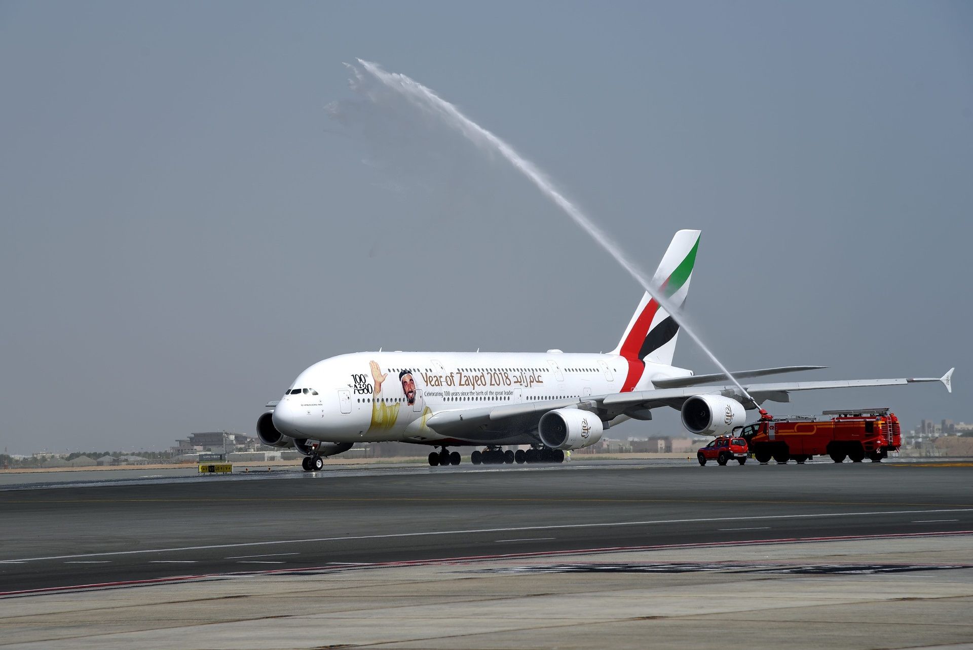 Emirates A380 Muscat