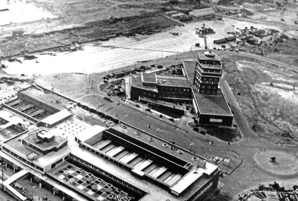 London Heathrow Airport Aerial View 1955