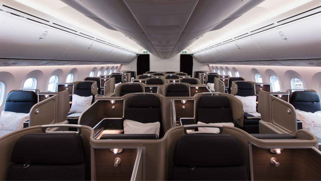 Qantas B787 Business Class