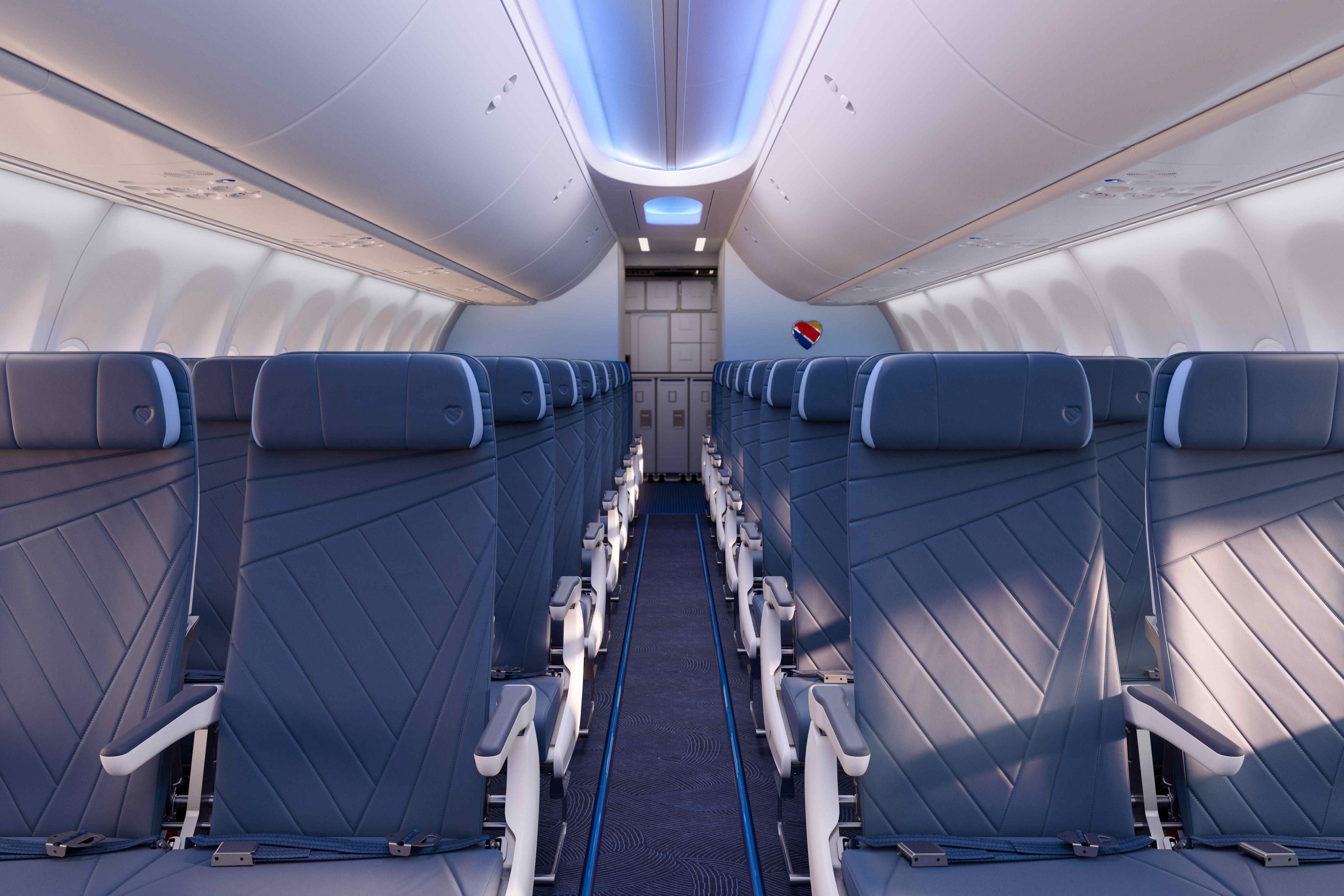 RECARO Southwest Airlines new cabin interior