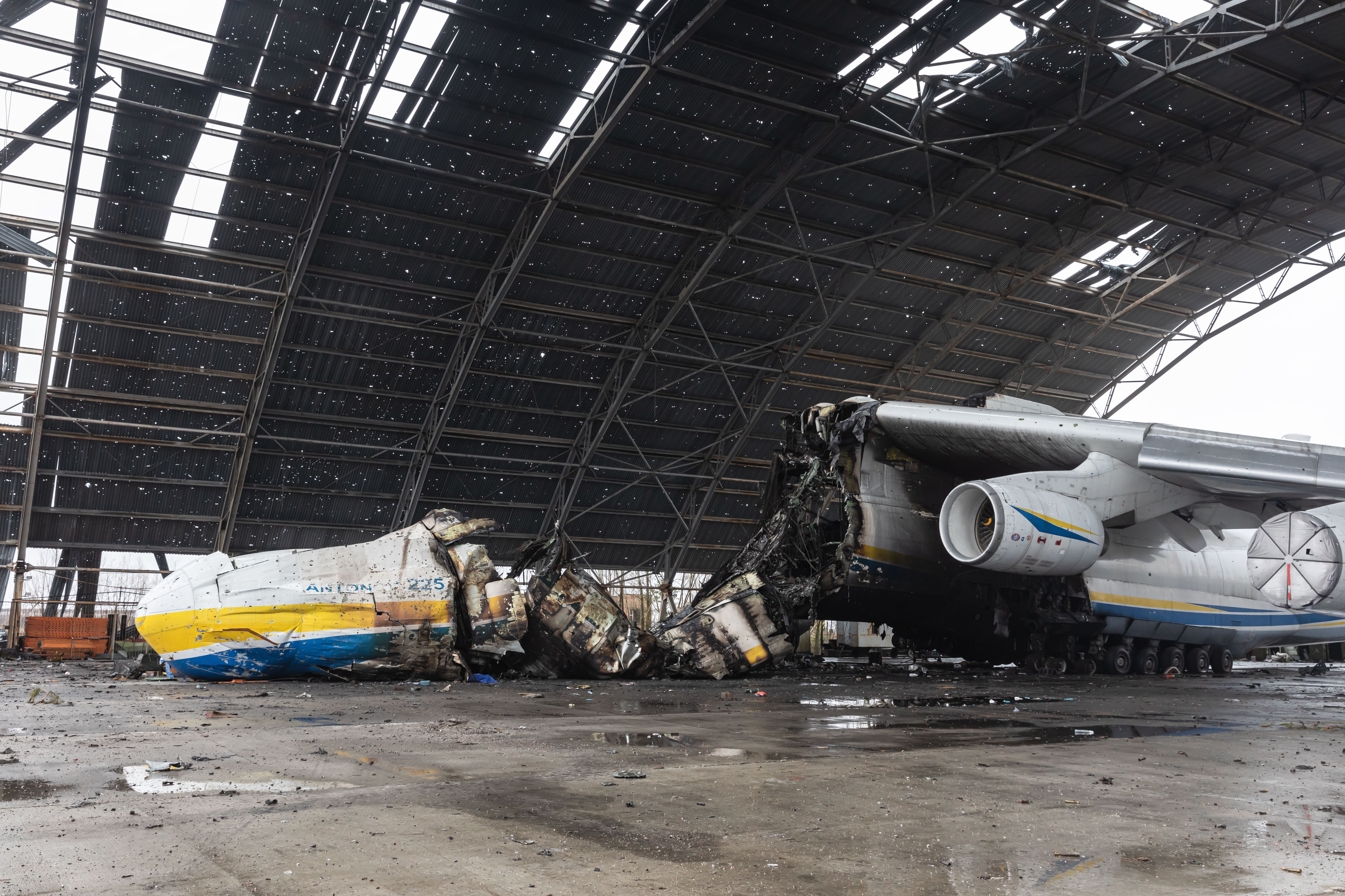 Antonov An-225 Wreckage