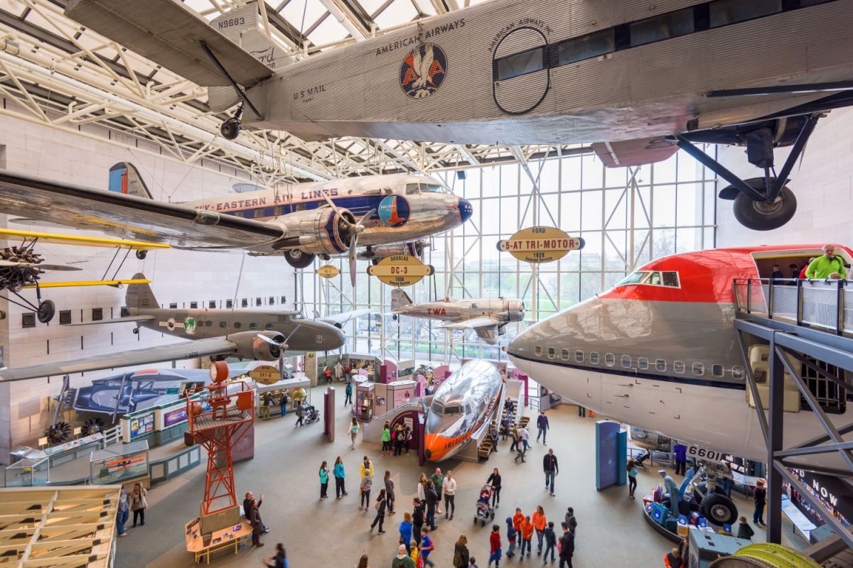 National Air and Space Museum of the Smithsonian Institution in Washington DC