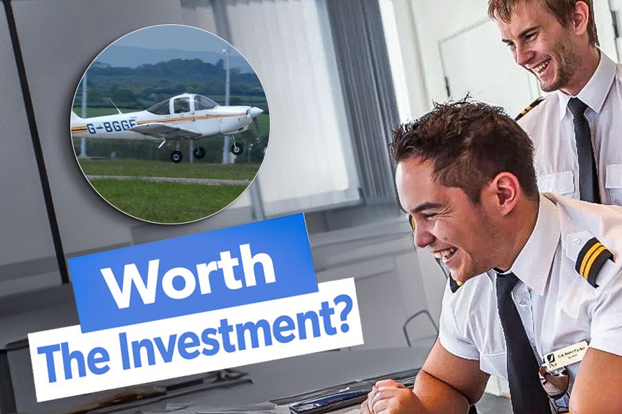 Pilot school students consider the costs of their education and value of their investment.