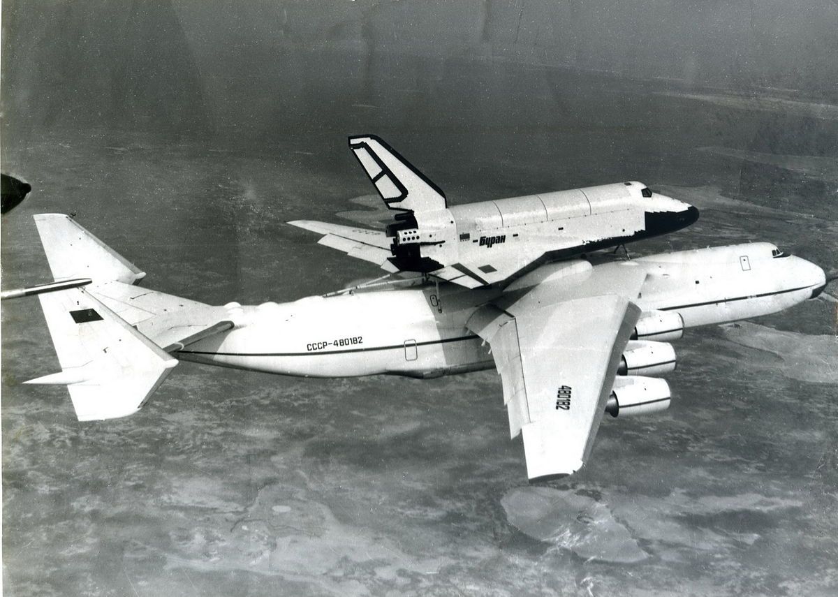 On This Day In 1989 The Antonov An 225 Carried The Buran Spacecraft