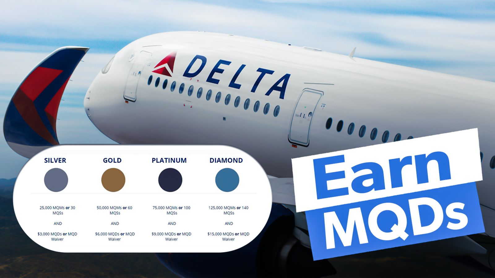 How To Earn MQDs On Delta Air Lines Without Flying