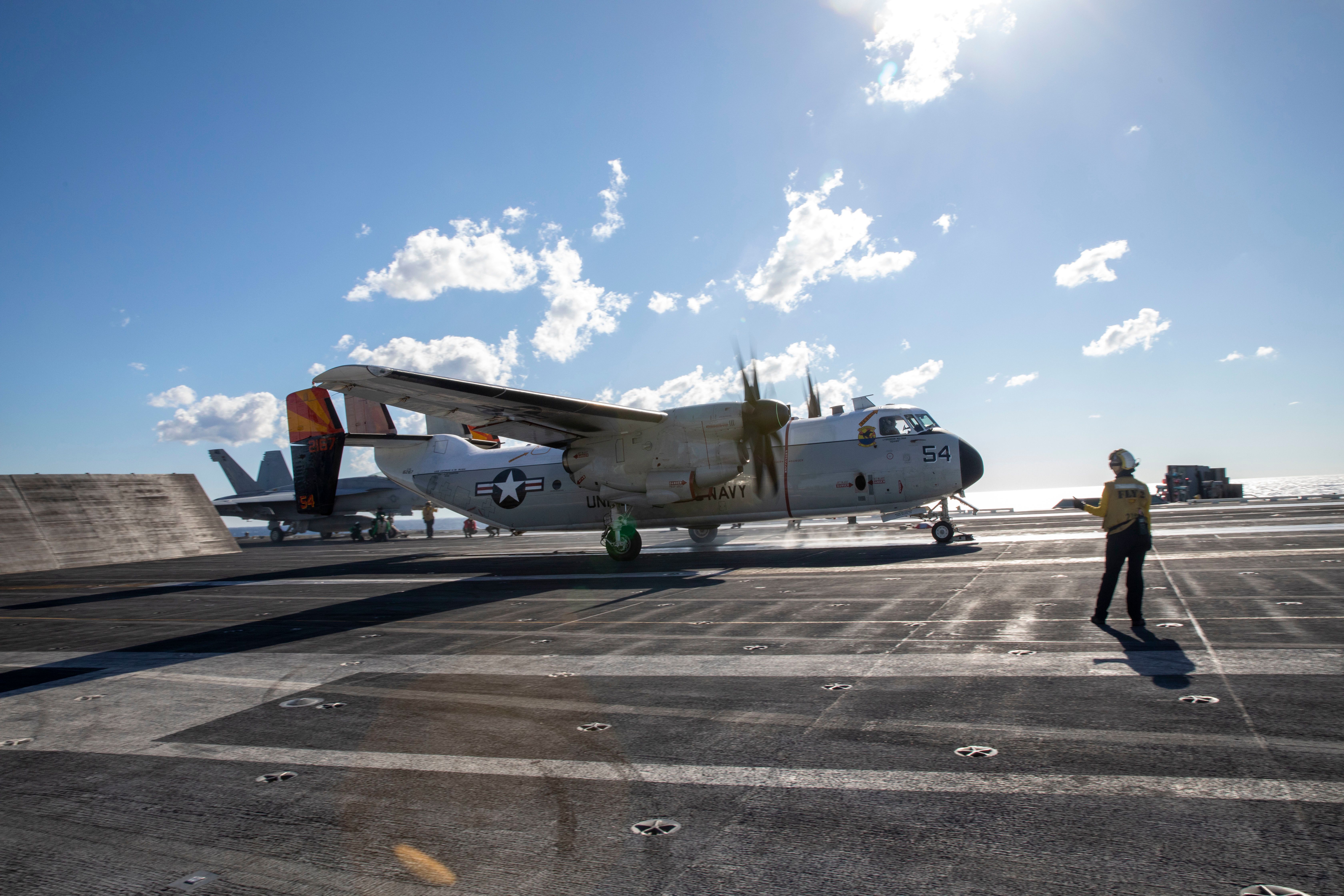  A C-2 Greyhound attached to Fleet Logistics Support Squadron (VRC) 40