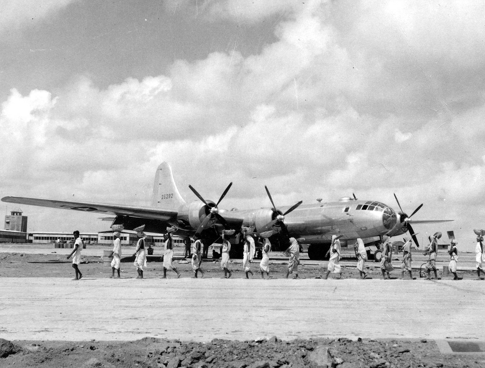 Boeing B-29 Superfortress in India for operation matterhorn
