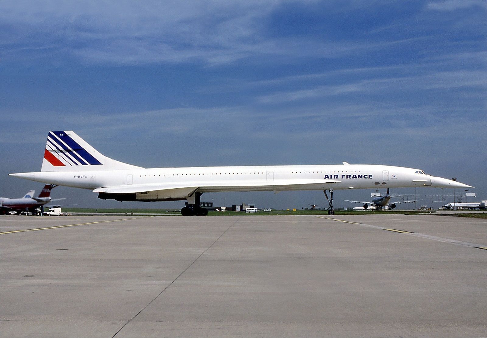  Air France Concorde on tarmac