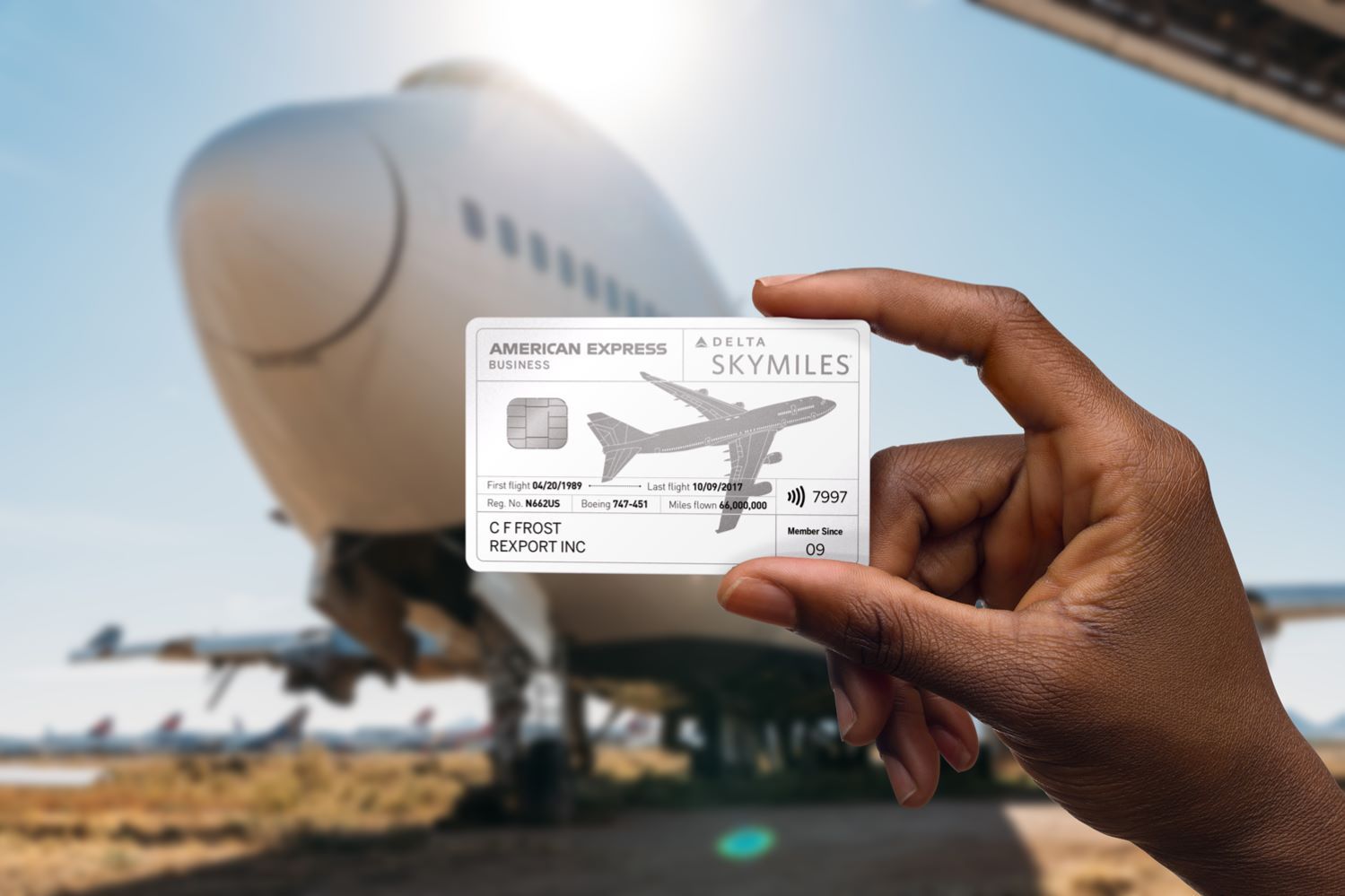 delta amex metal boeing 747 credit cards 2024