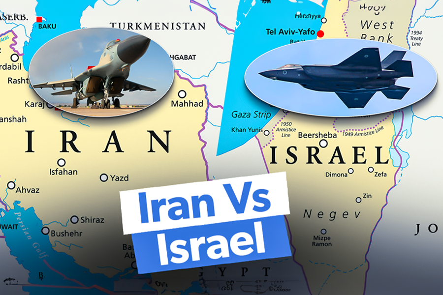 Iran Israel Air Forces Custom Thumbnail