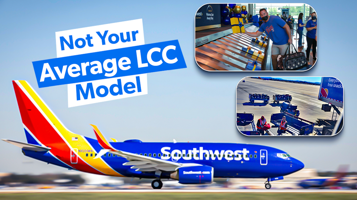 Southwest airlines baggage free online