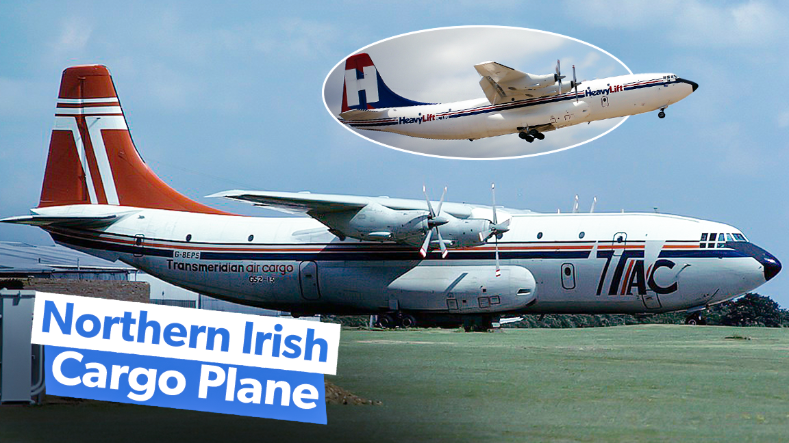 Rare Turboprop Freighter - The Story Of The Short Belfast