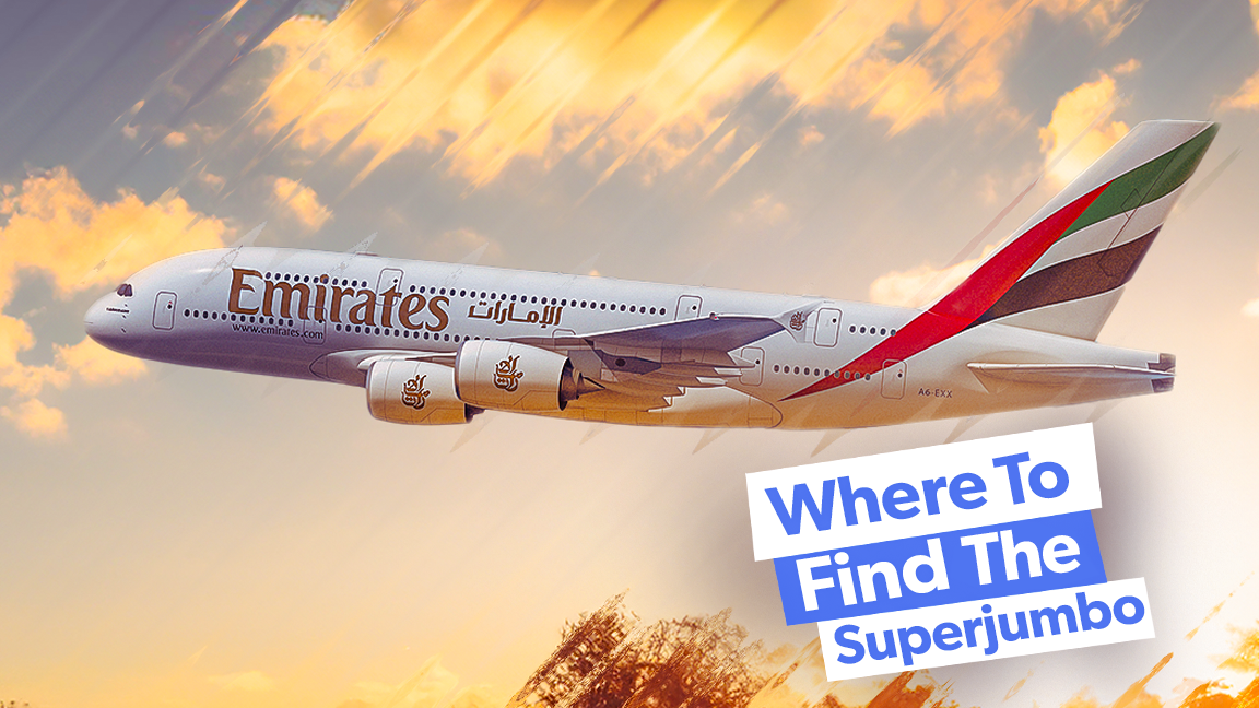 The Airbus A380 At Emirates: What Are The Superjumbo's Top Routes?