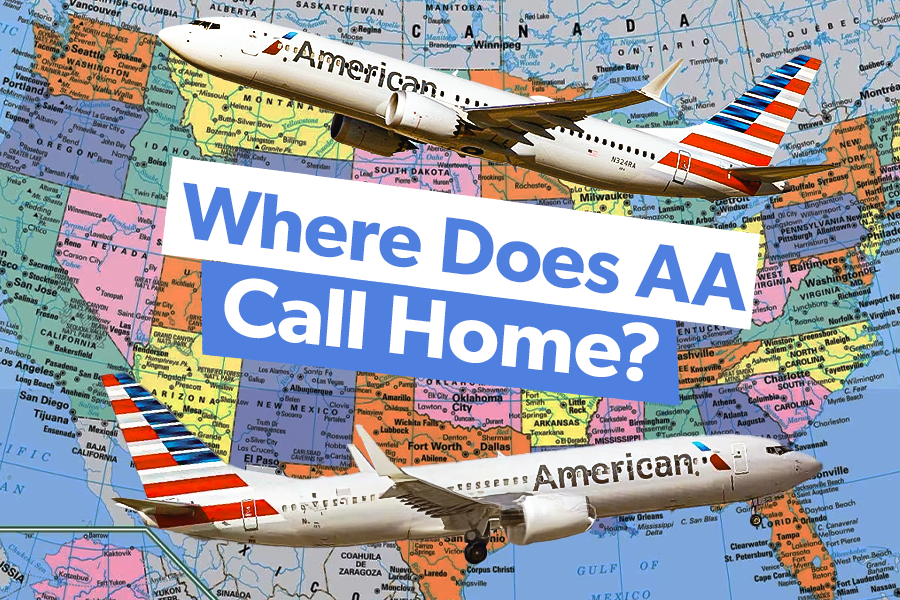 American Airlines Bases Custom Thumbnail