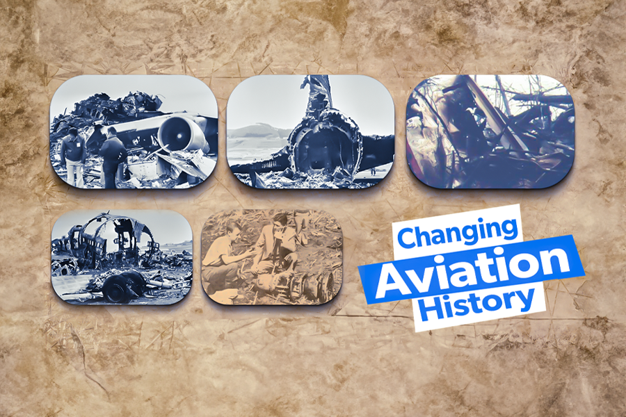 A few thumbnails of aircraft wreckages.