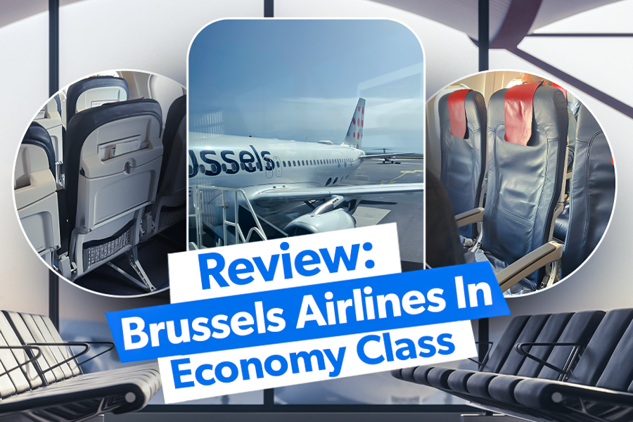 Brussels Airlines A320 Economy Class