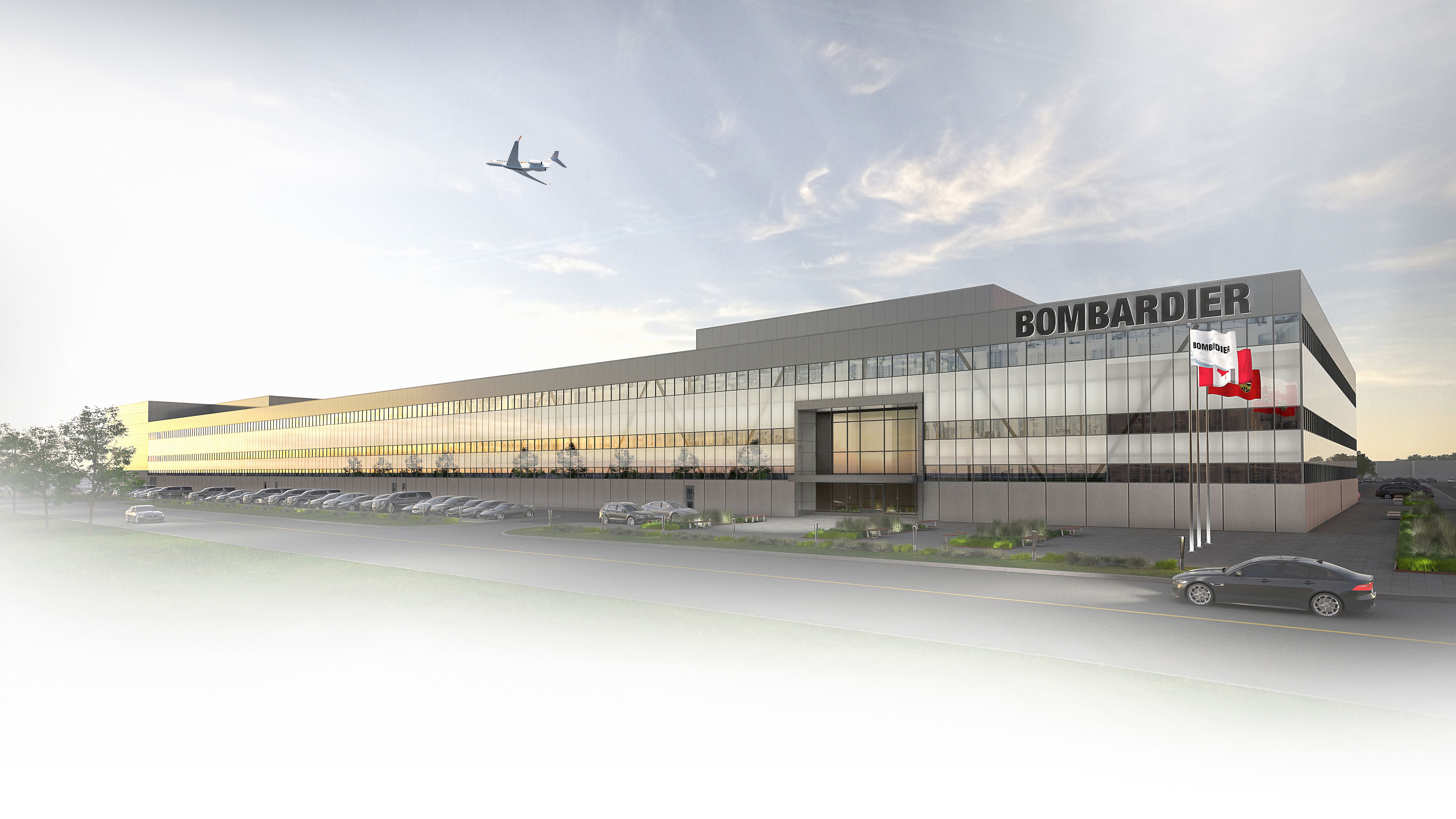 Bombardier Mississauga new global production facility