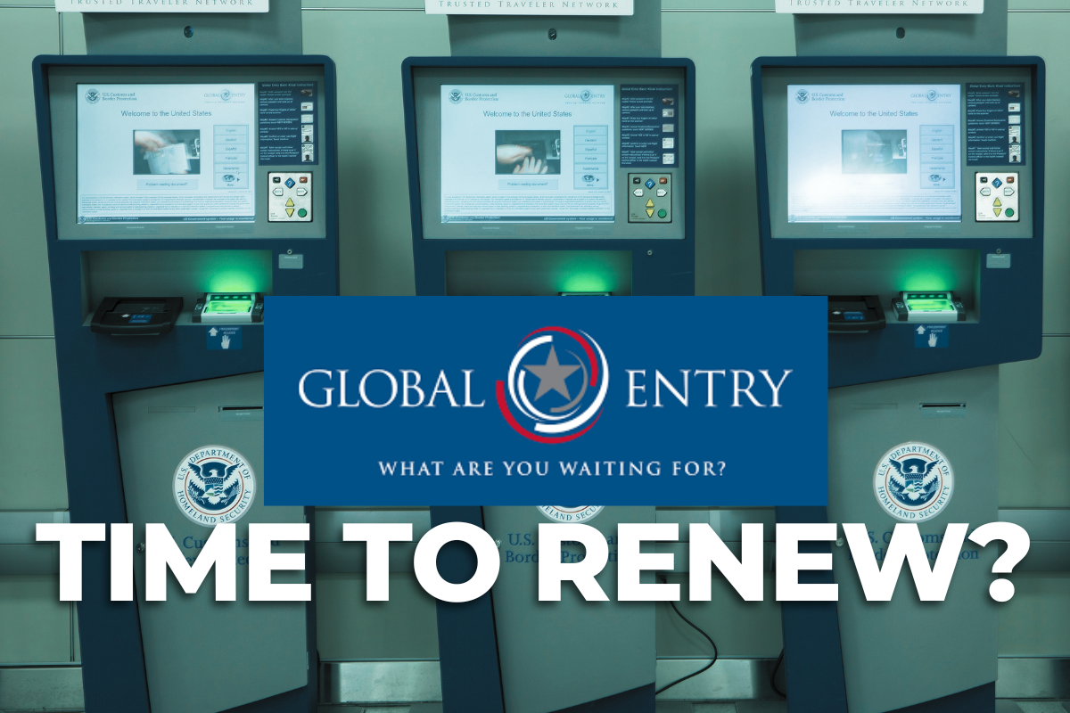 How To Renew Global Entry